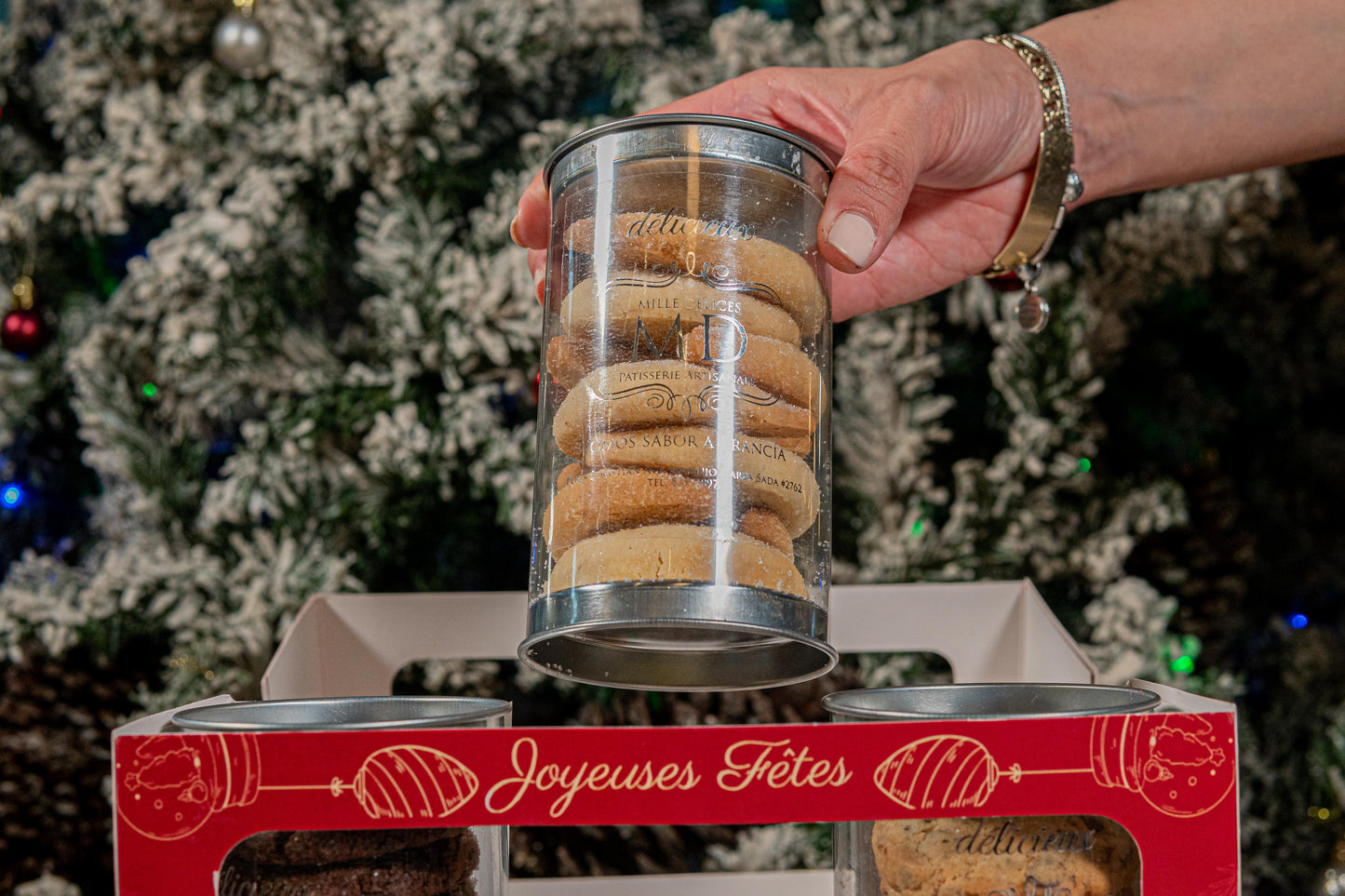 Cilindros de Galletas Edicion Nöel