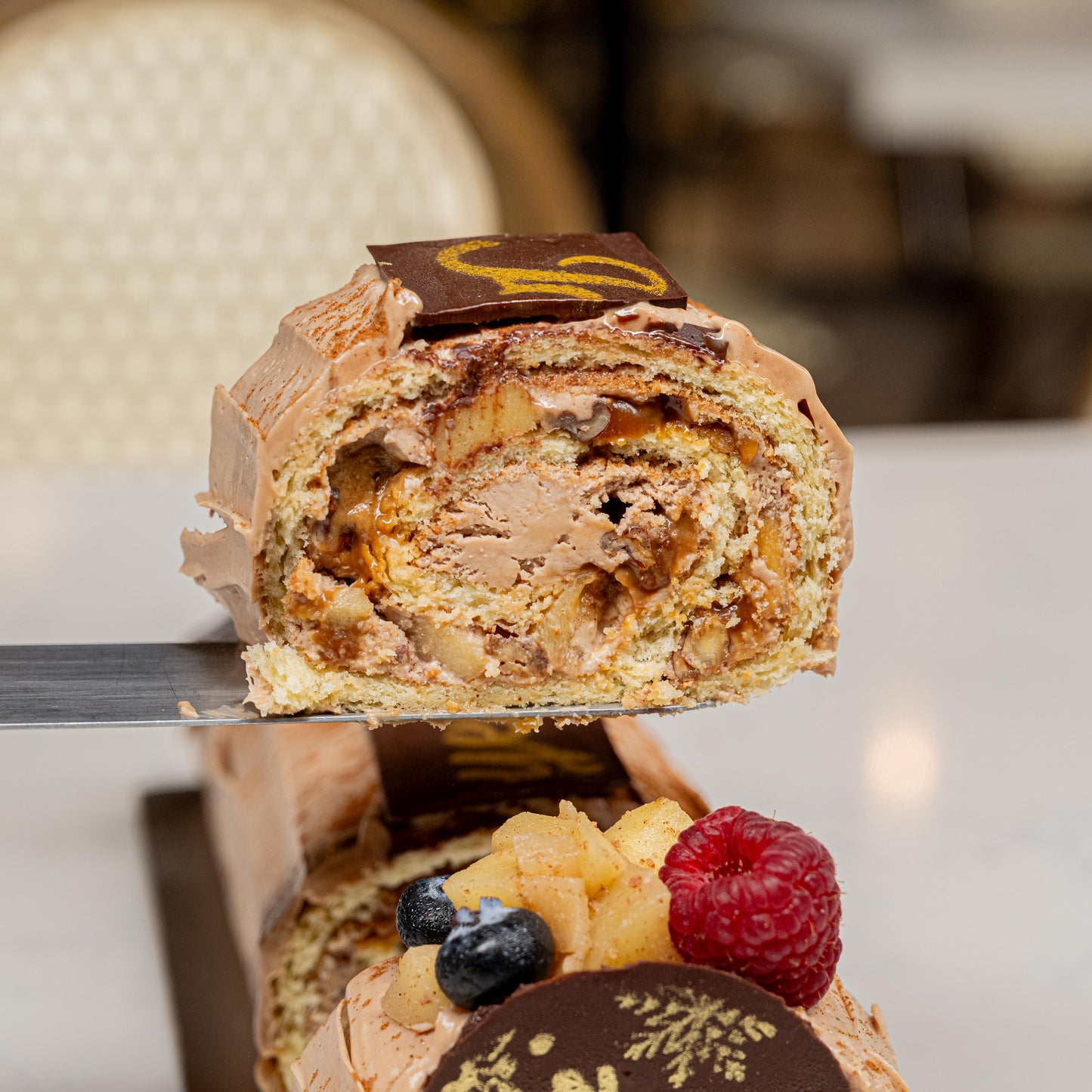 Bûche de Noël Normande