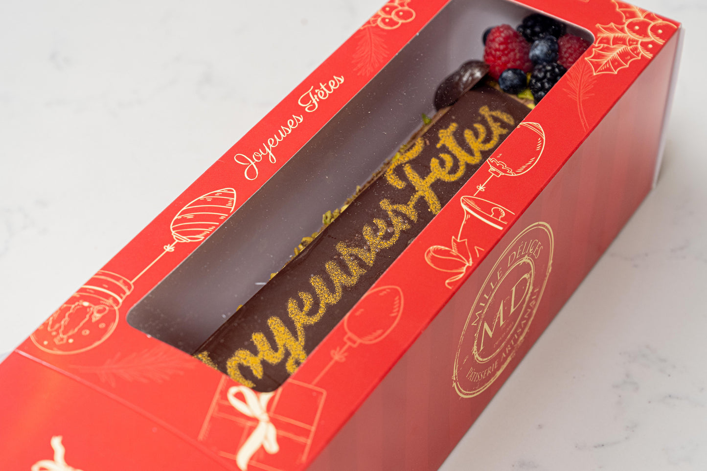 Bûche de Noël Dubai