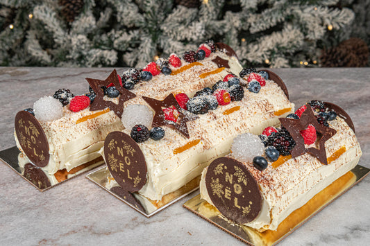 Bûche de Noël Neige