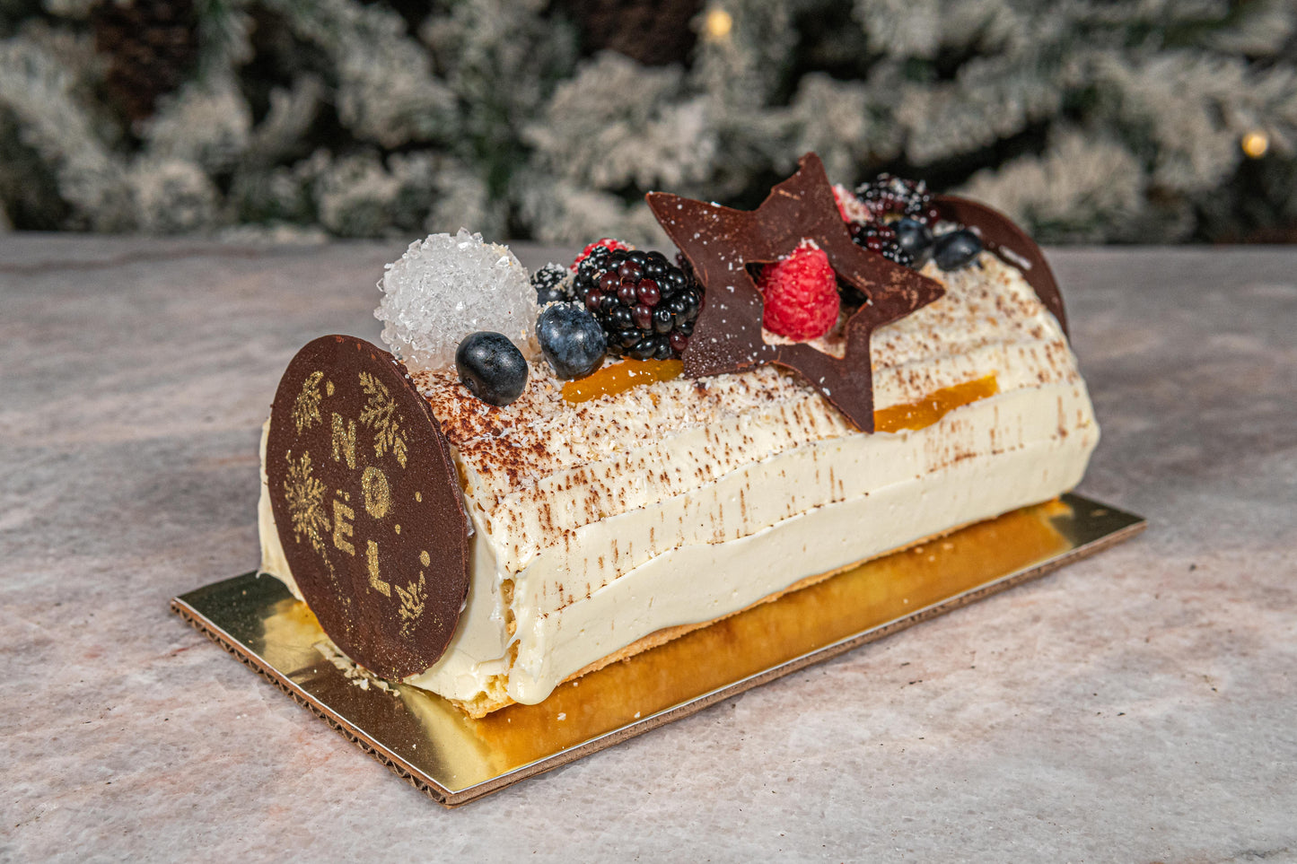 Bûche de Noël Neige