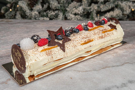 Bûche de Noël Neige