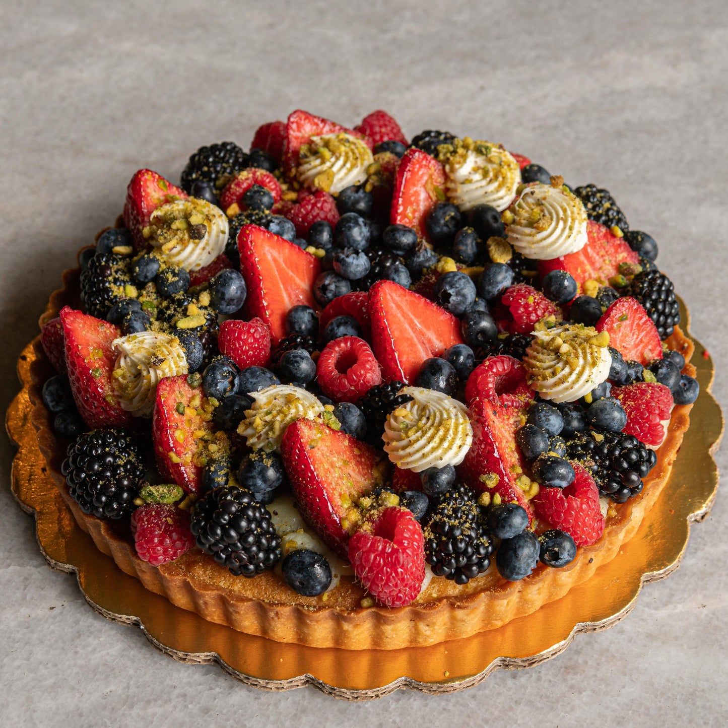 Tarta de frutos rojos