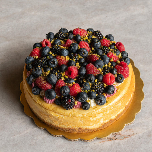 Chessecake con frutos rojos