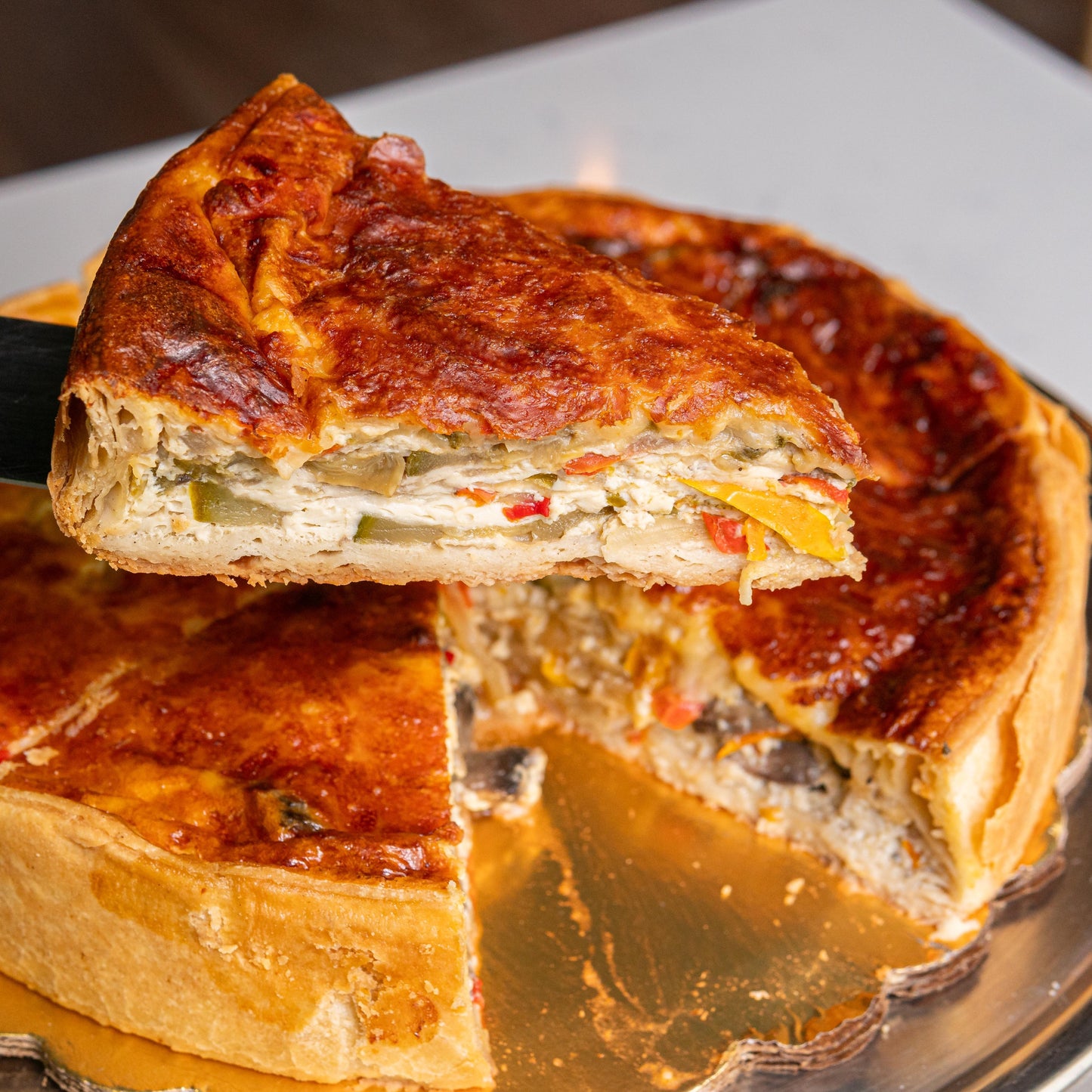 Quiche francés